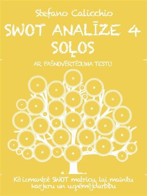 cover image of SWOT ANALĪZE 4 SOĻOS--Kā izmantot SWOT matricu, lai mainītu karjeru un uzņēmējdarbību
